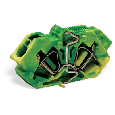 Wago 826 Series Terminal Block, 1-Way, 32A, 28 → 12 AWG Wire, Cage Clamp Termination