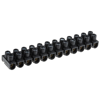 Legrand Terminal Strip, 24A, 2.5 mm² Wire, Screw Termination