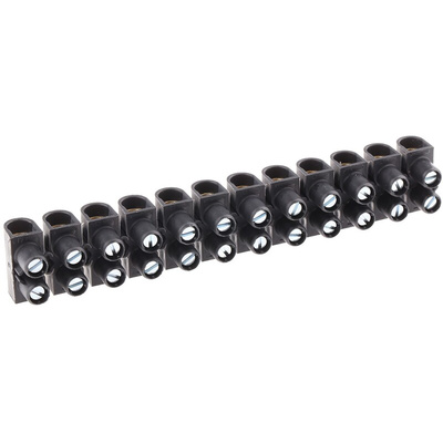 Legrand Terminal Strip, 76A, 16 mm² Wire, Screw Termination