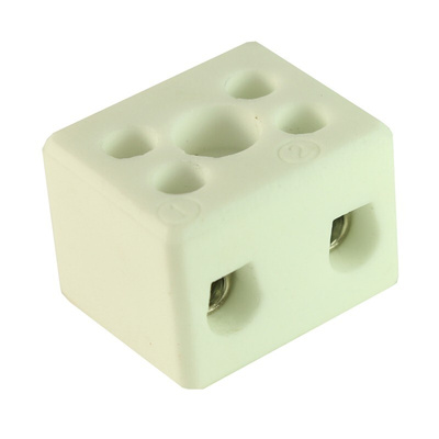 CAMDENBOSS CHTB Series Terminal Block, 2-Way, 41A, 6 mm2 Wire, Screw Termination