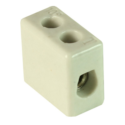 CAMDENBOSS CHTB Series Connector, 1-Way, 57A, 6 mm², 10 mm² Wire, Screw Termination