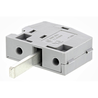 Phoenix Contact COMBICON Power Series HDFK 10 Non-Fused Terminal Block, 1-Way, 57A, 20 → 6 AWG Wire, Screw Down