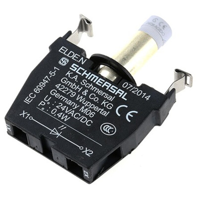 Schmersal Connector & Terminal Block, 3-Way, 8A, Screw Down Termination
