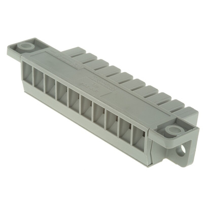 Phoenix Contact HCC Series HCC 4-F Non-Fused Terminal Block, 10-Way, 25A, 24 → 12 AWG Wire, Screw Down