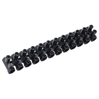 CAMDENBOSS Terminal Strip, 76A, 16 mm² Wire, Screw Termination