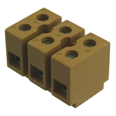Weidmuller PCB Terminal Strip, 41A, 22 → 10 AWG Wire