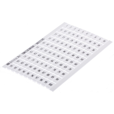 Entrelec, RC Marker Card for use with Terminal Blocks