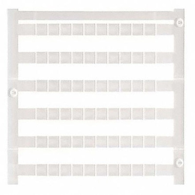 Weidmuller Terminal Marker for use with Electronic Sub-Assemblies, Plug-In Connectors, Weidmuller Cable Connectors