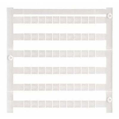 Weidmuller Terminal Marker for use with Electronic Sub-Assemblies, Plug-In Connectors, Weidmuller Cable Connectors