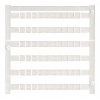 Weidmuller Terminal Marker for use with Electronic Sub-Assemblies, Plug-In Connectors, Weidmuller Cable Connectors