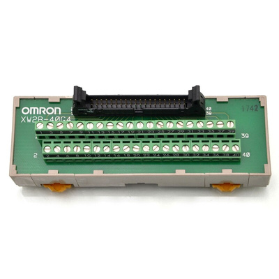 Omron PCB Terminal Block, 34-Way, 1A, 0.3 → 1.25 mm Wire, Socket Termination