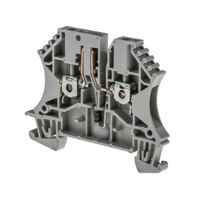 Rockwell Automation 1492-J3 Series Pluggable Terminal Block, 2-Way, 20A, 26 - 12 AWG Wire, Plug In Termination