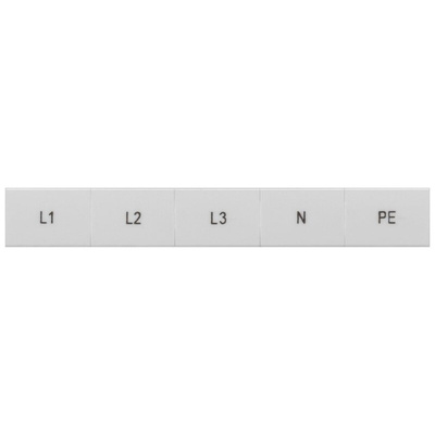 Siemens, 8WH8120 Marker Strip for use with Standard Labelling System, Terminal Block