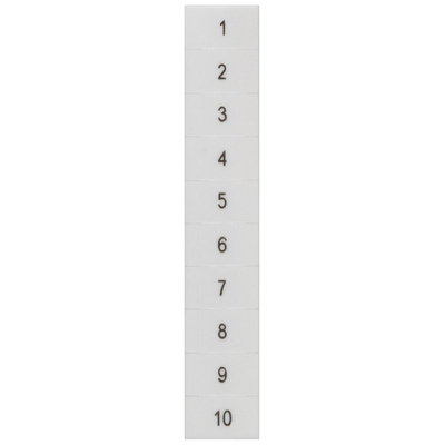 Siemens, 8WH8140 Marker Strip for use with Standard Labelling System, Terminal Block