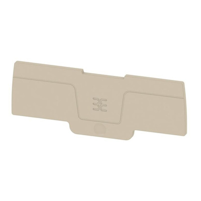 Weidmuller, ASEP 4C 2.5 End Plate for use with  for use with Terminal Blocks