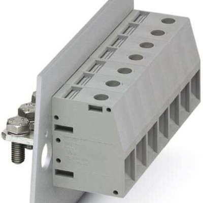 Phoenix Contact Terminal Block, 150A, 16 → 50 mm² Wire, Screw Termination