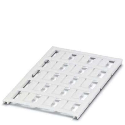 Phoenix Contact, 4 (15X5, 5), UC-WMC 4 Conductor Marker for use with BLUEMARK CLED, BLUEMARK ID, BLUEMARK ID COLOR,