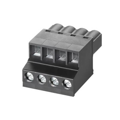 Siemens Terminal Block, 4-Way, Screw Terminal Termination