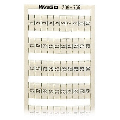 Wago, 209 Marking Card