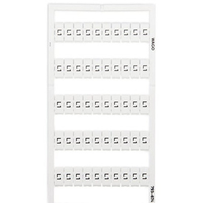 Wago, 793 Marker Card for use with  for use with Terminal Blocks