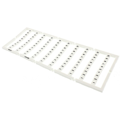 Wago Marker Card for use with Terminal Blocks