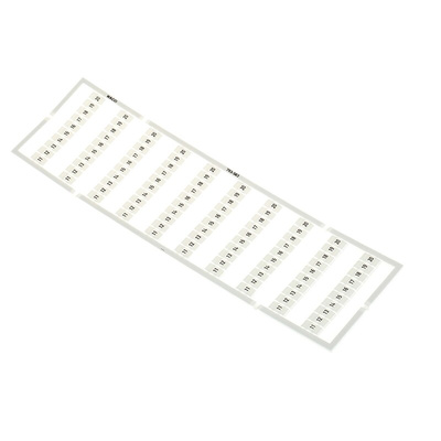 Wago, 793 Marker Card for use with Terminal Blocks