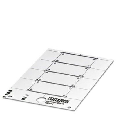 Phoenix Contact, US-EMSP (50X30) Device Marker for use with Modular Terminal Block