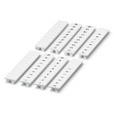 Phoenix Contact, ZB 5.08.LGS:L1-N.PE Terminal Marker for use with Terminal Blocks