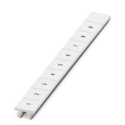 Phoenix Contact, ZB 10 LGS Terminal Marker for use with Terminal Blocks