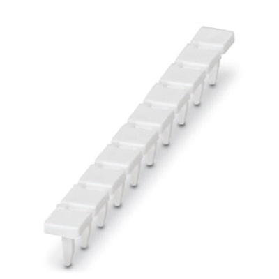 Phoenix Contact, BN-ZB 5.2/WH:UNBEDRUCKT Marker Pin Zack Strip for use with Terminal Blocks