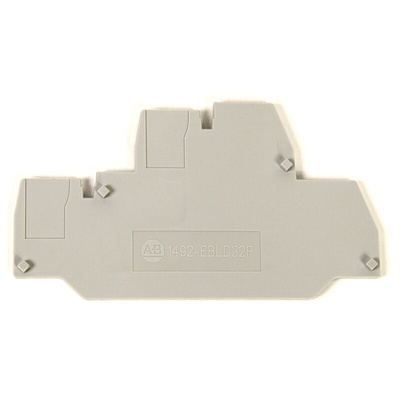 Rockwell Automation, 1492 End Barrier for use with 1492-LD32P