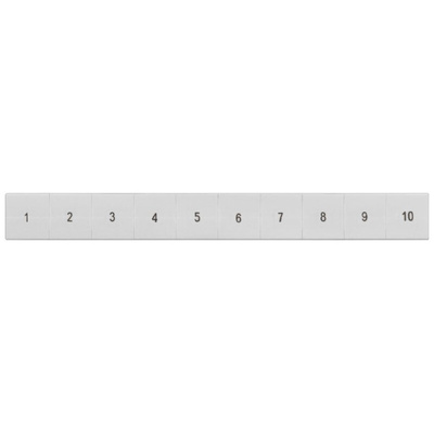 Siemens, 8WH8120 Marker Strip for use with Standard Labelling System, Terminal Block