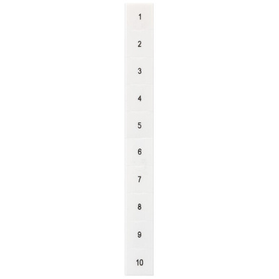 Siemens, 8WH8140 Marker Strip for use with Standard Labelling System, Terminal Block
