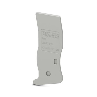 Phoenix Contact, DS-PT 2.5-QUATTRO-MT-R/500 Cover Segment for use with  for use with Terminal Blocks