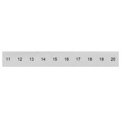 Siemens, 8WH Labeling Plate for use with  for use with Terminal Blocks