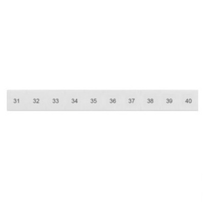 Siemens, 8WH Labeling Plate for use with  for use with Terminal Blocks