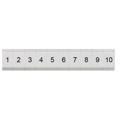 Siemens, 8WH Labeling Plate for use with  for use with Terminal Blocks