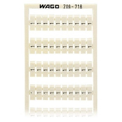 Wago, 209 Marker Strip for use with  for use with Terminal Blocks