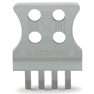 Wago, 769 Strain Relief Plate for use with Male And Female Connector