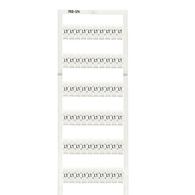 Wago, 793 Marker Card for use with  for use with Terminal Blocks