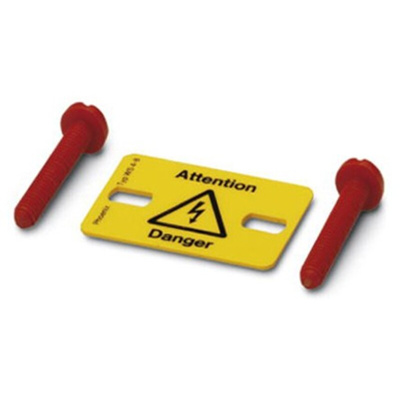 Phoenix Contact, WS 5- 8 Warning Label
