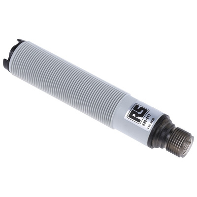 RS PRO Retroreflective Photoelectric Sensor, Barrel Sensor, 4 m Detection Range