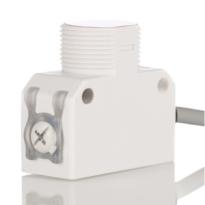 RS PRO Polarised Retro Reflection Photoelectric Sensor, Barrel, Block Sensor, 3 m Detection Range