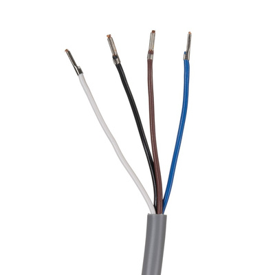 RS PRO Diffuse Reflection Photoelectric Sensor, Barrel Sensor, 0.4 m Detection Range