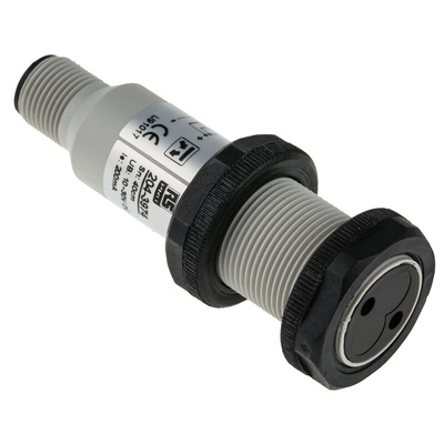 RS PRO Diffuse Reflection Photoelectric Sensor, Barrel Sensor, 0.4 m Detection Range