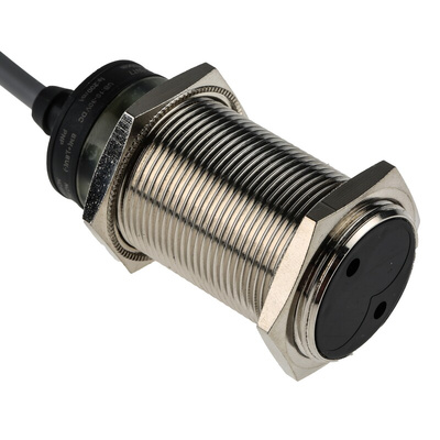 RS PRO Diffuse Reflection Photoelectric Sensor, Barrel Sensor, 1 m Detection Range