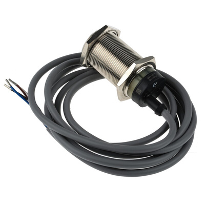 RS PRO Diffuse Reflection Photoelectric Sensor, Barrel Sensor, 1 m Detection Range