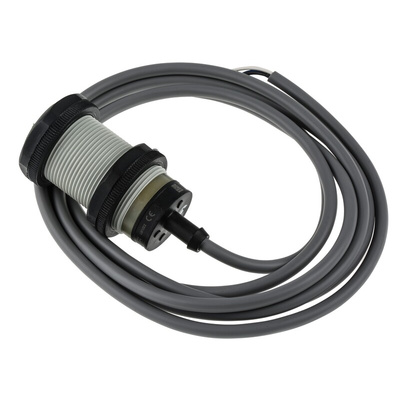 RS PRO Diffuse Reflection Photoelectric Sensor, Barrel Sensor, 1 m Detection Range