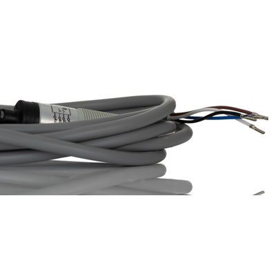 RS PRO Retro Reflective Photoelectric Sensor, Barrel Sensor, 3 m Detection Range