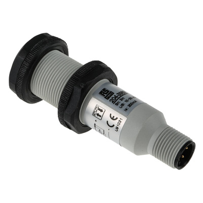 RS PRO Retro Reflective Photoelectric Sensor, Barrel Sensor, 3 m Detection Range